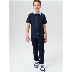 Рубашка текстильная для мальчиков (slim fit)