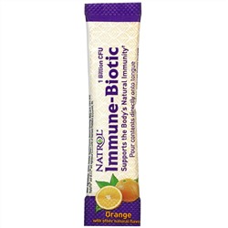 Natrol, Immune-Biotic, апельсин, 1 млрд КОЕ, 30 пакетиков