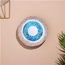 Зеркало «Романтика», 24 см, кокос