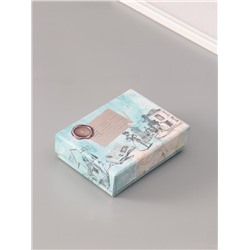 Подарочный набор для сургучной печати «Зимний олень», печать, ручка, сургуч, 12.5×10×3.6 см