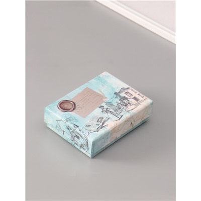 Подарочный набор для сургучной печати «Зимний олень», печать, ручка, сургуч, 12.5×10×3.6 см