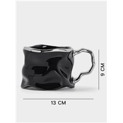 Кружка «Ночная роскошь», 350 мл, керамика, чёрная