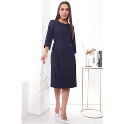 Платье "Фабиана" П7336 (темно-синее)