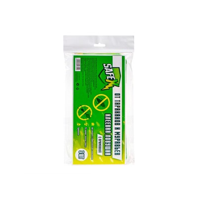 Средство от тараканов и муравьев SAFEX, ловушка-домик клеевая с приманкой, 1 шт.