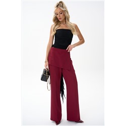 Брюки Агния (бордовый)