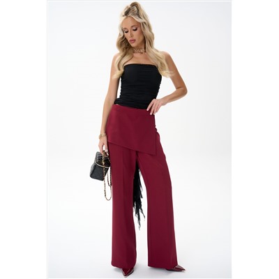 Брюки Агния (бордовый)