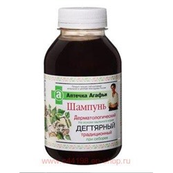 Аптечка Агафьи Шампунь Дегтярный 300мл.