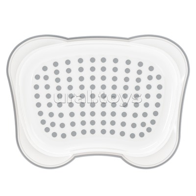 Табурет (подставка) антискользящий (белый)