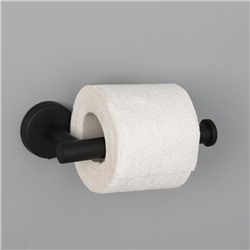 Держатель для туалетной бумаги Stölz, 16.2×2.5×9.5 см, нержавеющая сталь, чёрный