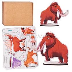 Игровой набор "До нашей эры" (дерево) крафтовая коробка