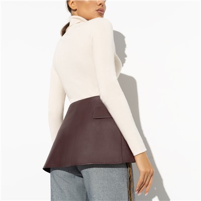 Баска с перфорацией на подкладе, Модный лидер