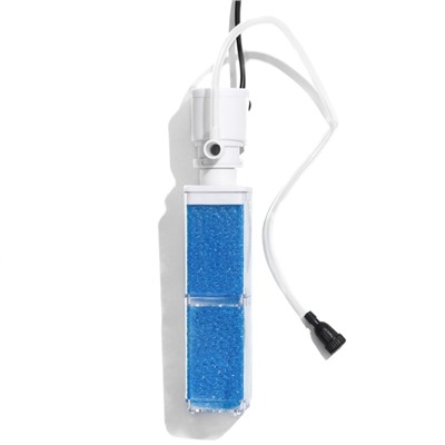 Фильтр внутренний JINGYE JY-6200F, двухсекционный, 600 л/ч, 10 Вт