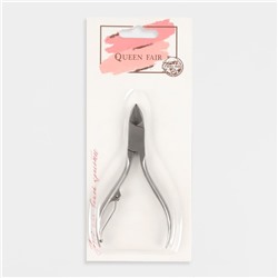 Кусачки педикюрные, 10.5 см, длина лезвия-15 мм, на блистере