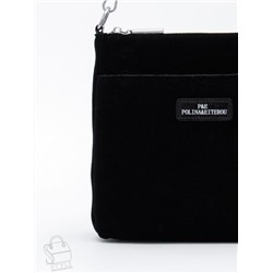 Сумка женская кожаная 2378YF black Polina&Eiterou