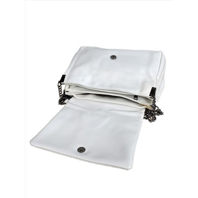 Женская сумка из искусственной кожи, цвет белый