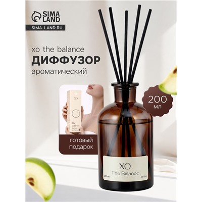 Диффузор ароматический с палочками XO The Balance, 200 мл
