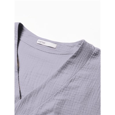 Халат домашний женский KAFTAN Basic, размер 48-50, серый