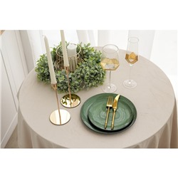 Бокалы для шампанского Magistro «Дарио», 180 мл, 7×27.5 см, набор 6 шт., стекло, золотистые