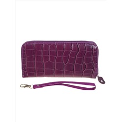 Женское портмоне из искусственной кожи, цвет фиолетовый