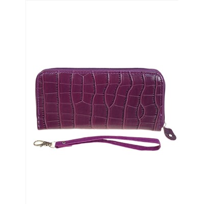 Женское портмоне из искусственной кожи, цвет фиолетовый