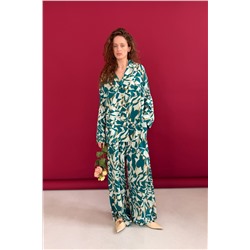 Брюки  СЕТ113Б/01/Белый, зеленый