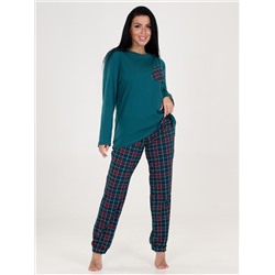 Нежка - пижама изумрудный