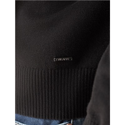 Кардиган на молнии из хлопка с нейлоном