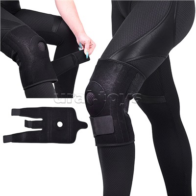 Бандаж спортивный на коленный сустав, в пакете