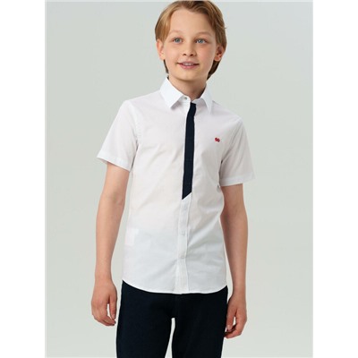Сорочка текстильная для мальчиков (slim fit)