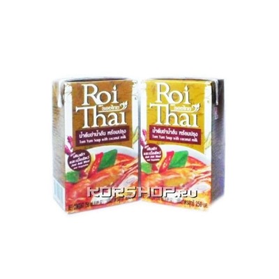 Суп Том Ям с кокосовым молоком Roi Thai 250 мл Акция