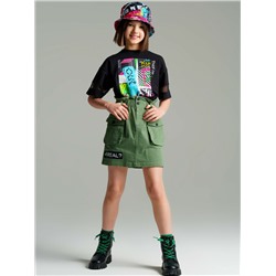 Панама текстильная для девочек