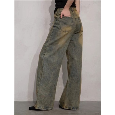 Джинсы багги