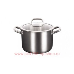Кукмара Кастрюля LEON со стеклянной крышкой 7 л 24 см LN-CA7024G