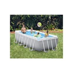 Бассейн каркасный INTEX Prism Frame 26788NP, 400×200×100 см, фильтр-насос, лестница, прямоугольный
