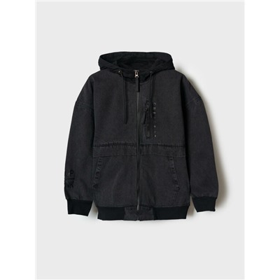 Куртка текстильная джинсовая для мальчиков