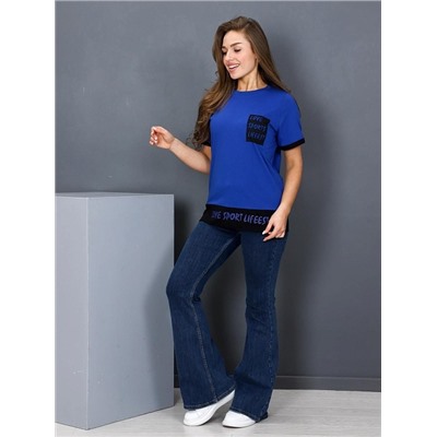 Футболка "Джейн" (Василек)