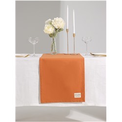 Дорожка на стол «Этель» Kitchen 40×150±5 см, 100% хлопок, саржа 220 г/м², оранжевая