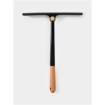 Водосгон Meli, с поворотным сгоном TRP, 35×27 см, чёрный