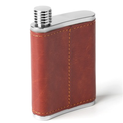 Фляжка «Герб», нержавеющая сталь, 120 мл, 4 oz