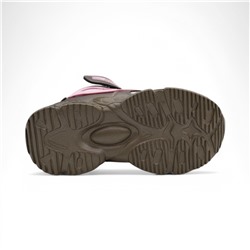 Высокие подростковые кроссовки А8666-15 серые