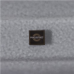 Блюдо стеклянное сервировочное Magistro «Авис», 32.5×9.5×4 см