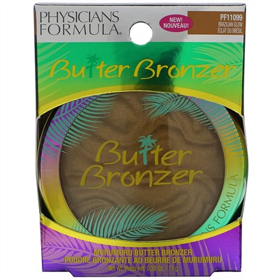 Physicians Formula, Murumuru Butter Bronzer, Brazilian Glow, 0.38 oz (11 g)