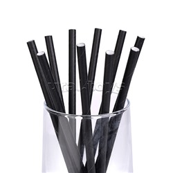 Набор посуды одноразовой "Футбольный мяч" трубочки (10 шт)