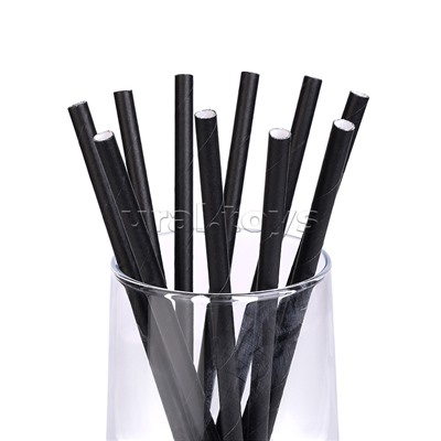 Набор посуды одноразовой "Гламурный кот" трубочки (10 шт)