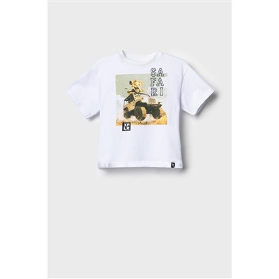 Фуфайка трикотажная для мальчиков (футболка) PLAYTODAY, 1239801