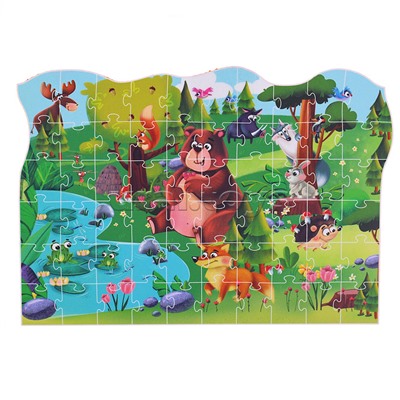 Пазл 60 "В лесу"