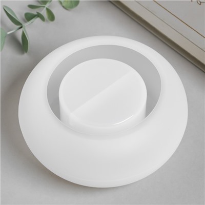 Молд силиконовый «Подсвечник эллипсоид» 11.7×11.7×5.3 см