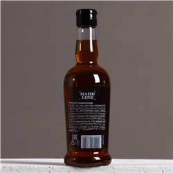 Гель для душа коньяк «Настоящему мужику», 500 мл, аромат сандала и бергамота, HARD LINE