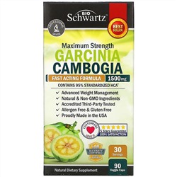 BioSchwartz, Garcinia Cambogia, 1,500 mg, 90 Veggie Caps