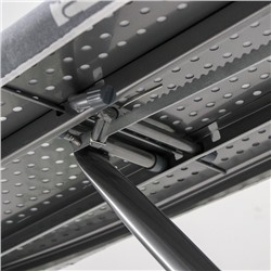 УЦЕНКА Доска гладильная «Ника 11 тефлон», 122×40 см, регулируемая высота до 100 см, МИКС